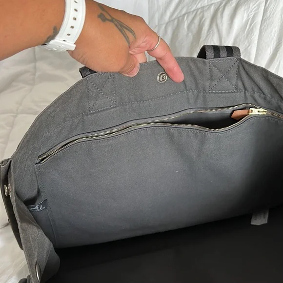 Authentic Hermes HERLINE canvas large tote - Picture 10 of 10